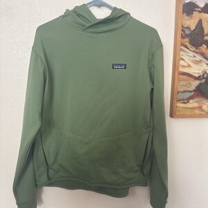 Patagonia women’s Olive Green Hoodie